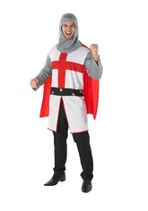 Исторические - Взрослый костюм Рыцаря Крестоносца