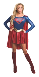 Супергерои и комиксы - Взрослый костюм Супергерл