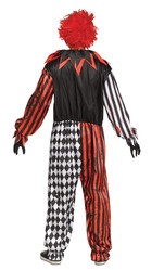 Клоуны - Взрослый костюм Жуткого клоуна