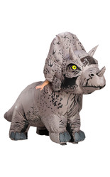 Животные и зверушки - Взрослый надувной костюм Трицератопса