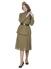 Профессии и униформа - Взрослый военный костюм из хлопка