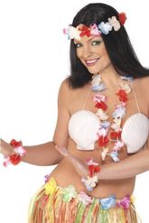 Женские костюмы - Яркий гавайский набор