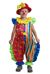 Смешные костюмы - Яркий костюм маленького клоуна