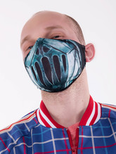 Исторические костюмы - Защитная маска металлическим