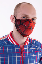 Супергерои и Злодеи - Защитная маска Спайдермена