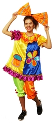 Профессии и униформа - Женский костюм клоуна