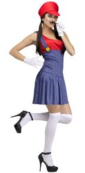Герои видеоигр - Женский костюм Марио