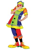 Профессии и униформа - Женский яркий костюм клоуна